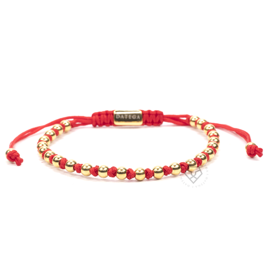 Yellow Gold Max Stoppers - Red
