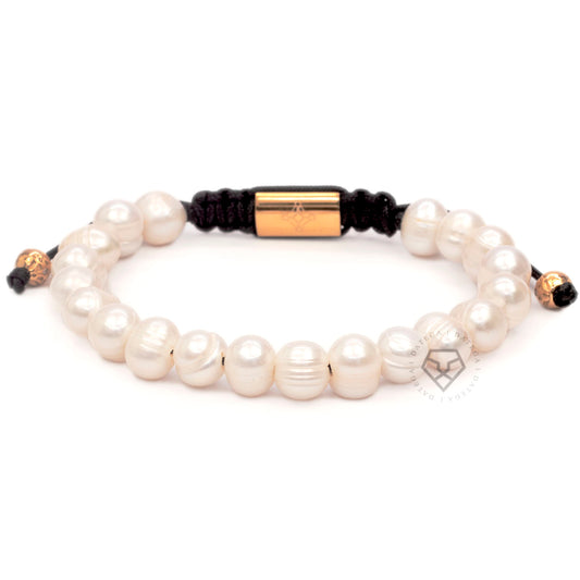 Chunky Pearl Bracelet - 8 mm