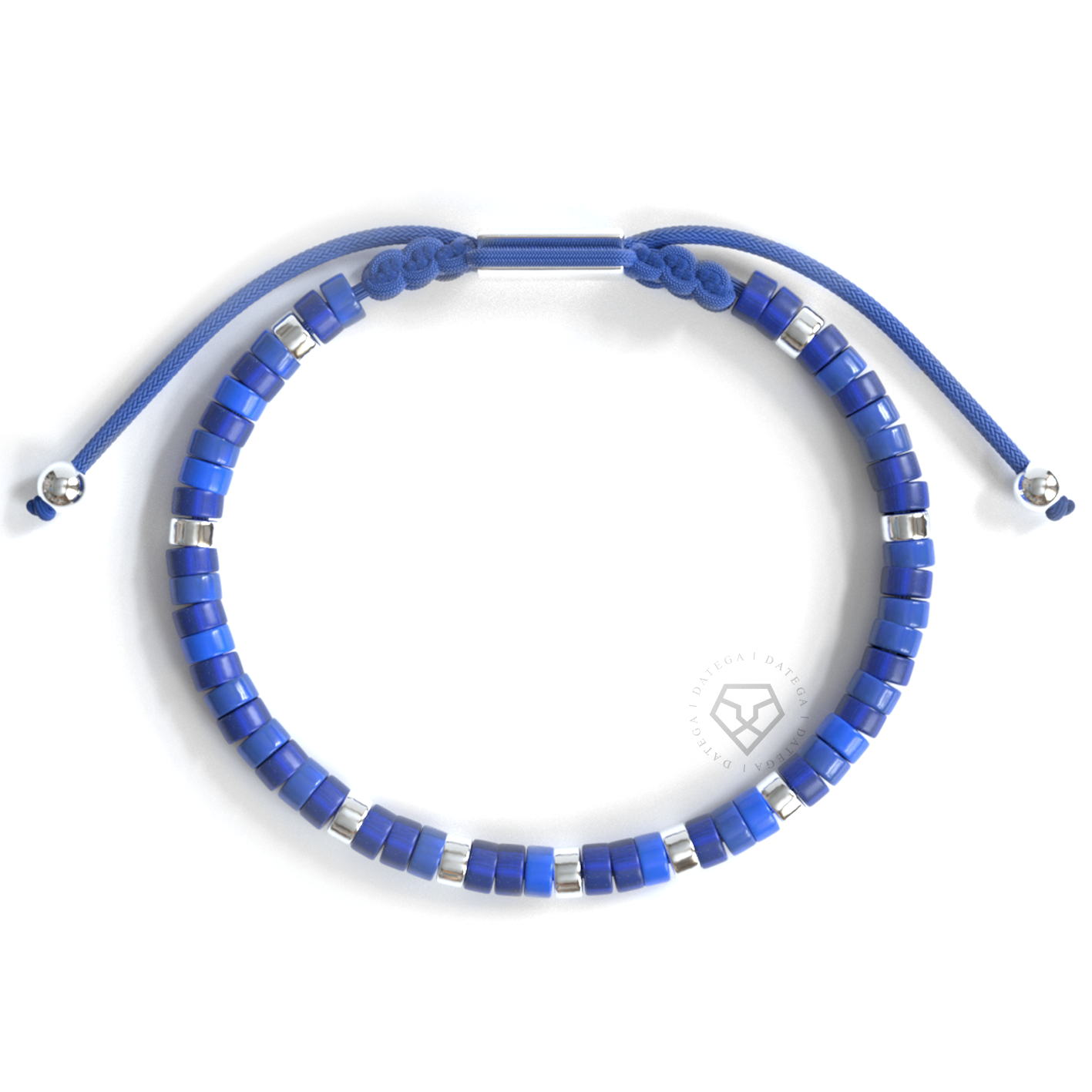 Lapis Lazuli & White Gold Capri Bracelet