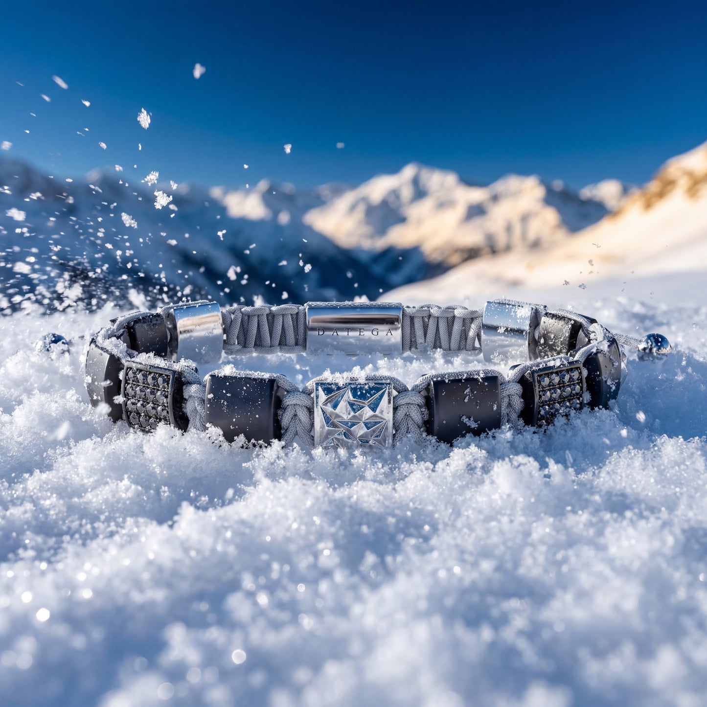 Swarovski Fenix Bracelet - Gray Rope