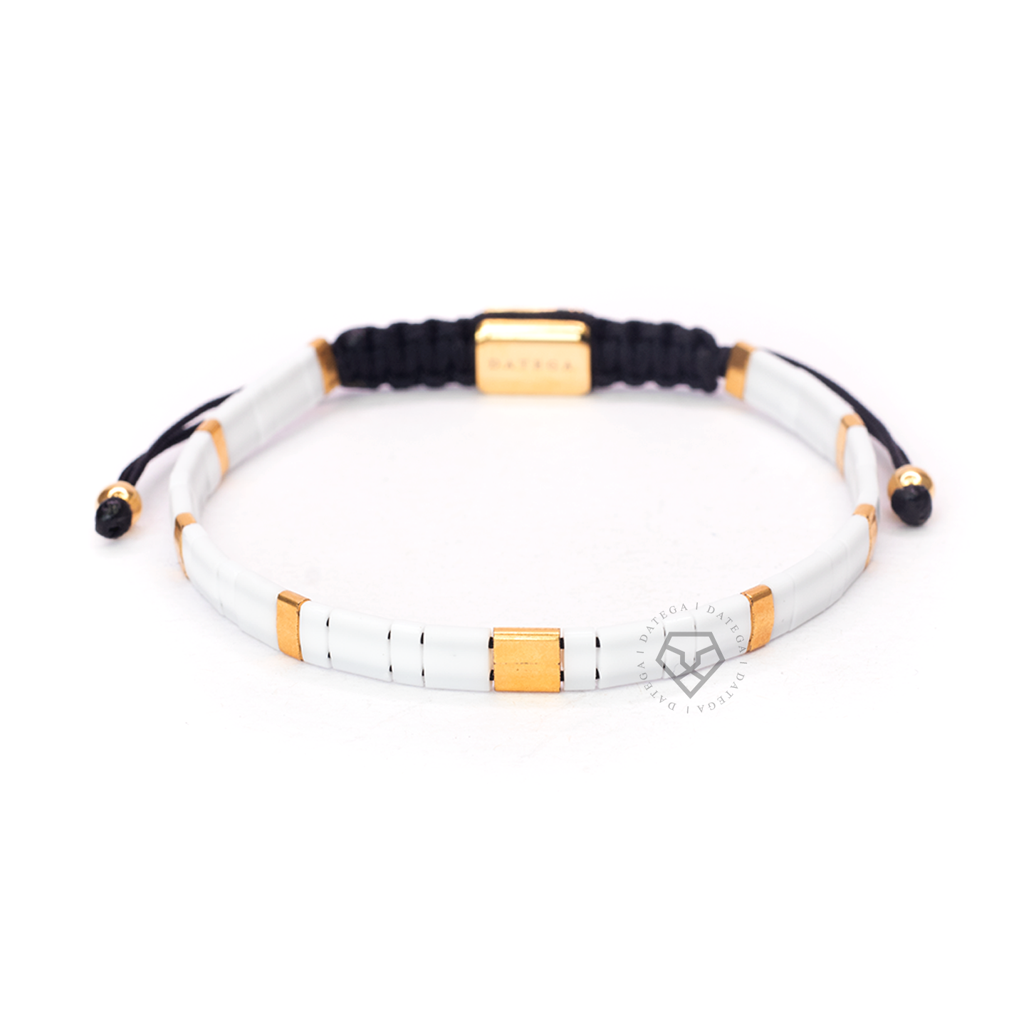 White & Gold Maui Bracelet