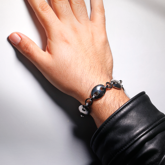 Datega Silver Cuban Bracelet