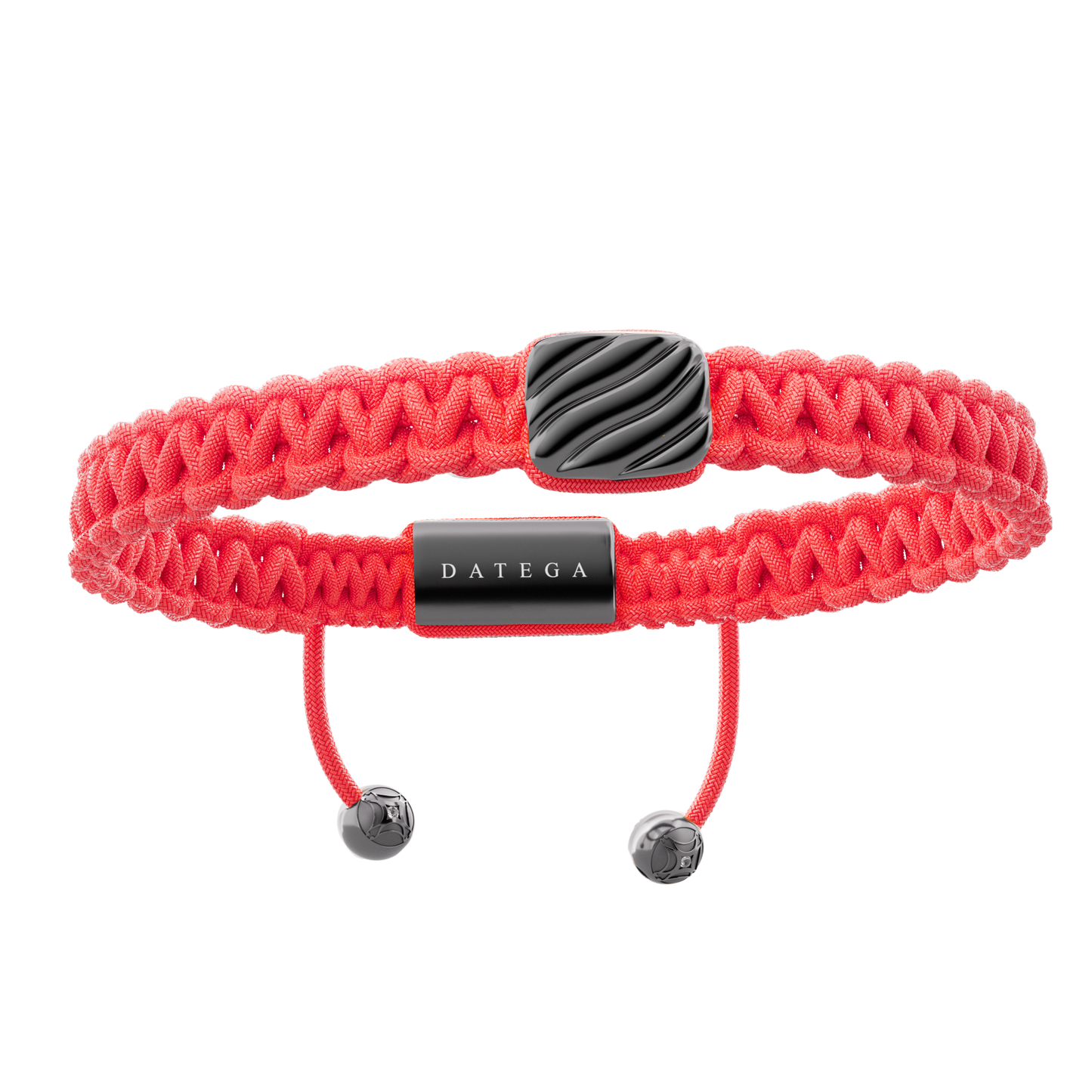 Pacific Aura Gunmetal Simple - Red Rope