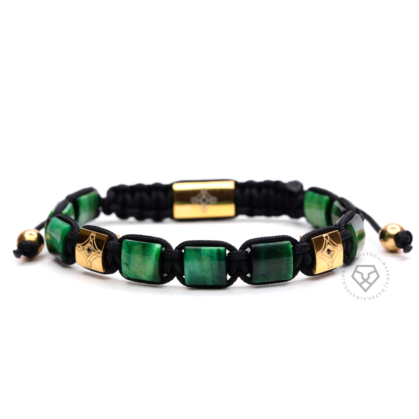Green Tiger Eye Star Bracelet