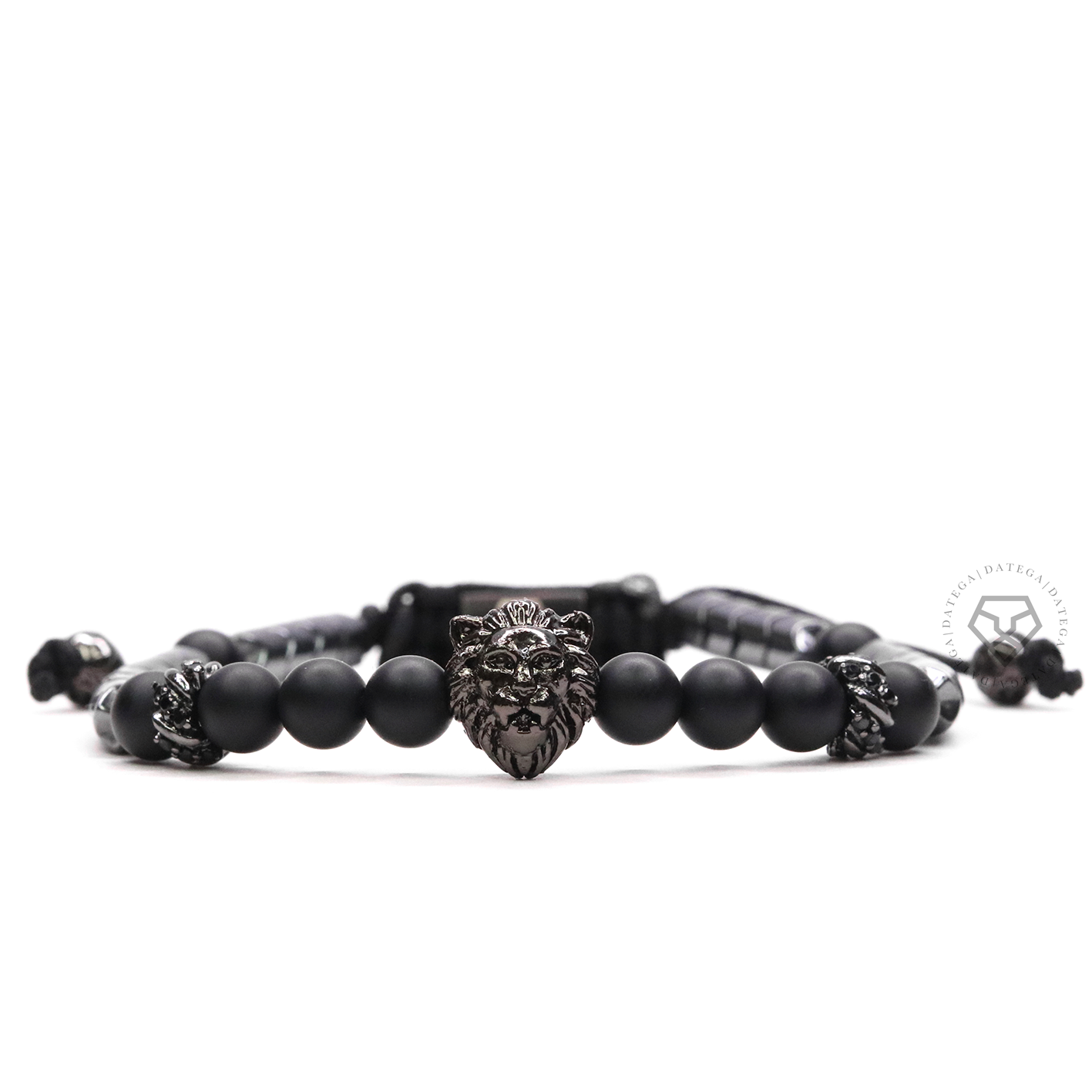 Lion Ruthenium, Hematite Spike & Rings