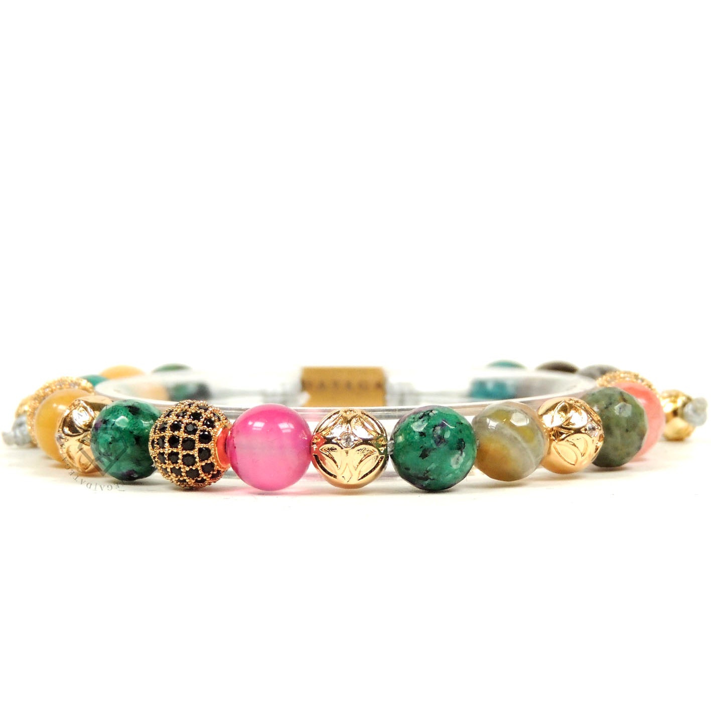 Tibetan Turquoise & Candy Jade