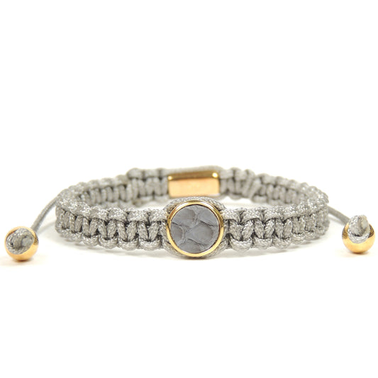 Simple Round Yellow Gold Gray Python