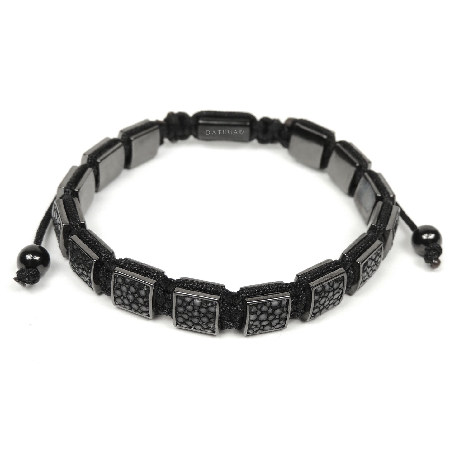 Square Ruthenium Black Stingray