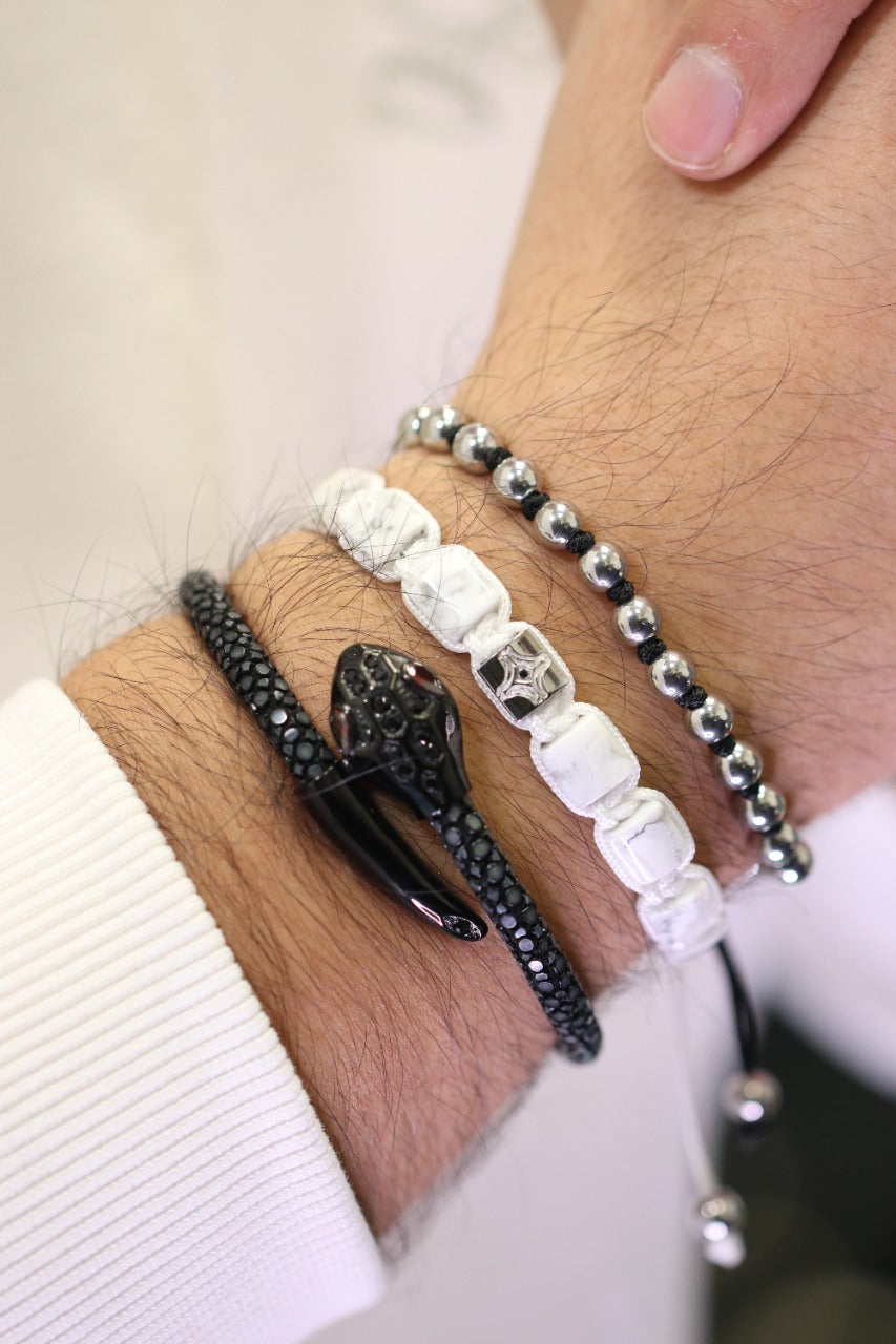 White Gold Max Stoppers - Black