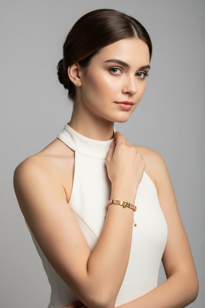 Grand Jaguar Pink Eclat Bracelet