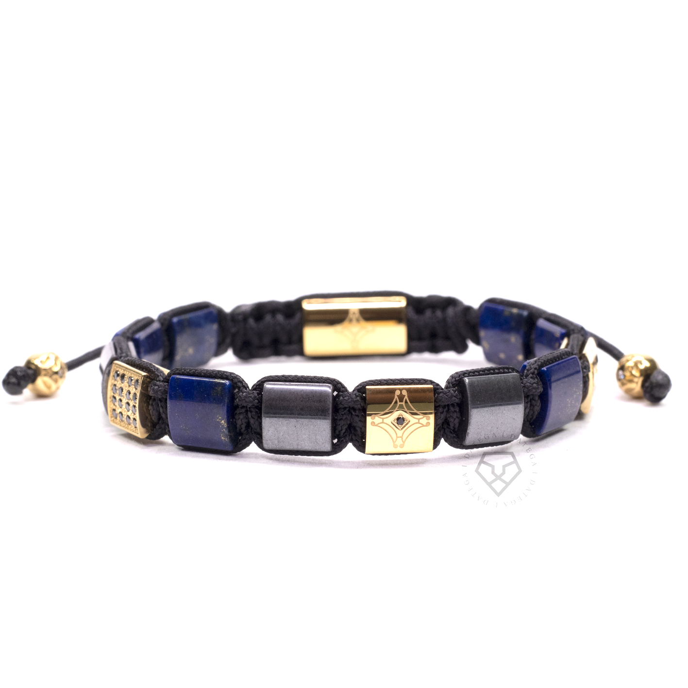 Hematite & Lapis Lazuli Star Bracelet