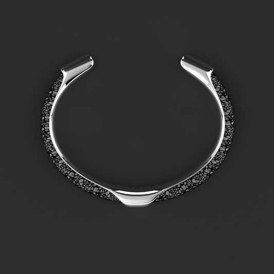 Arum White Gold Black Stingray