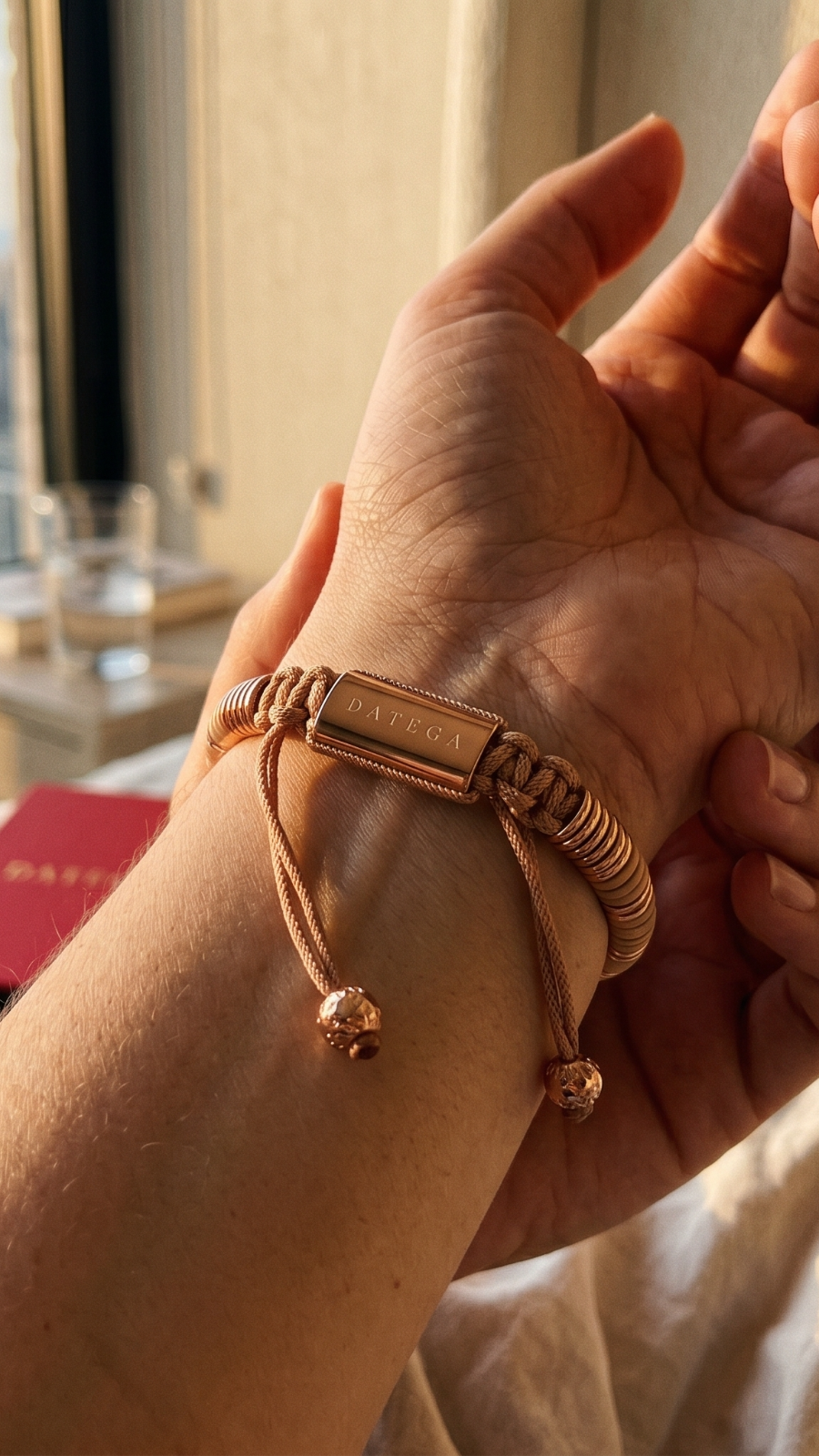 Havana Champagne & Rose Gold Bracelet