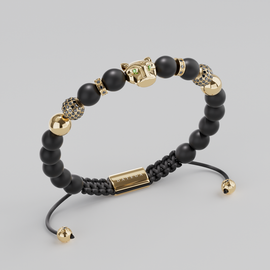 Grand Jaguar Yellow Gold & Onyx