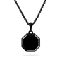 Octo Ruthenium & Onyx Necklace