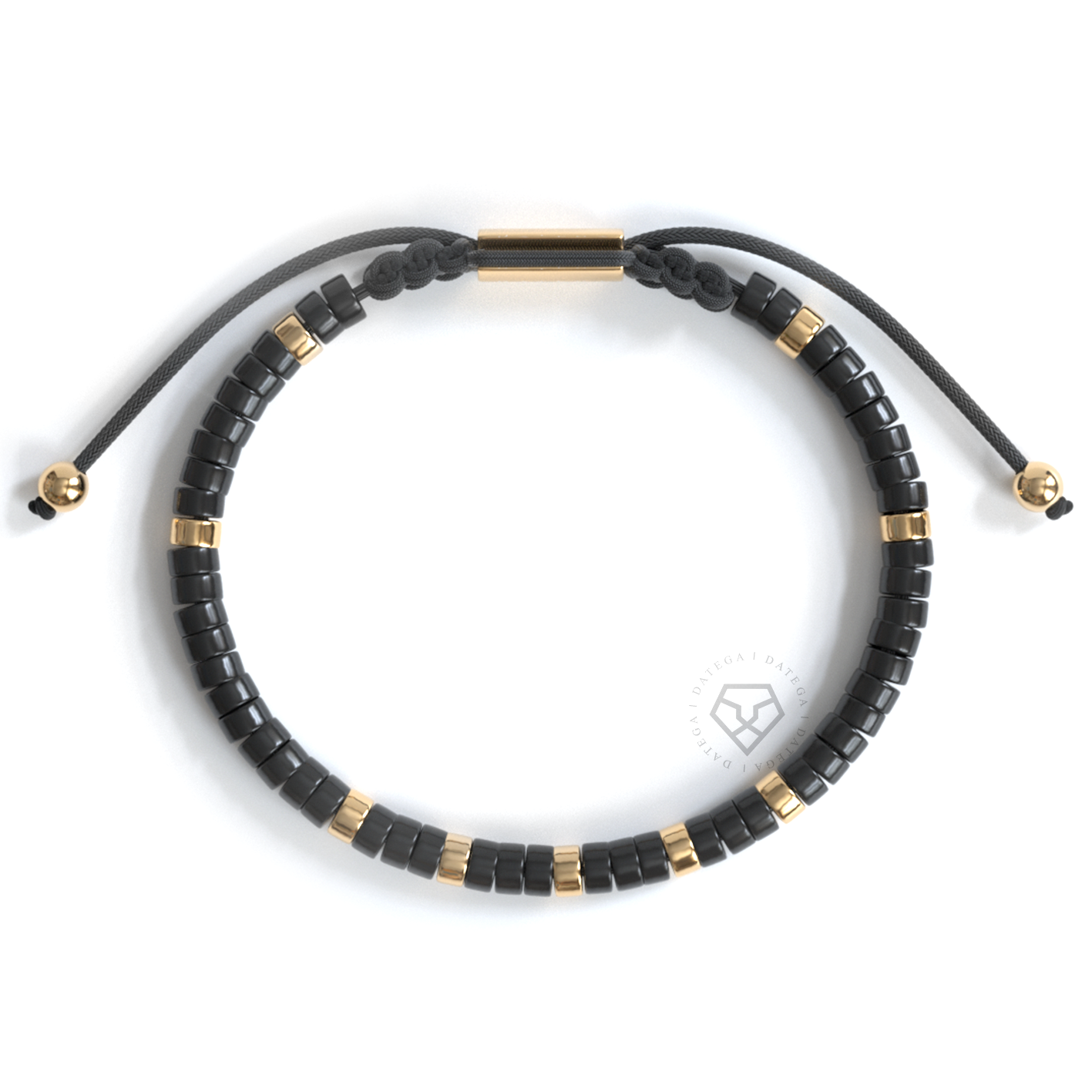 Onyx & Yellow Gold Capri Bracelet - Extra