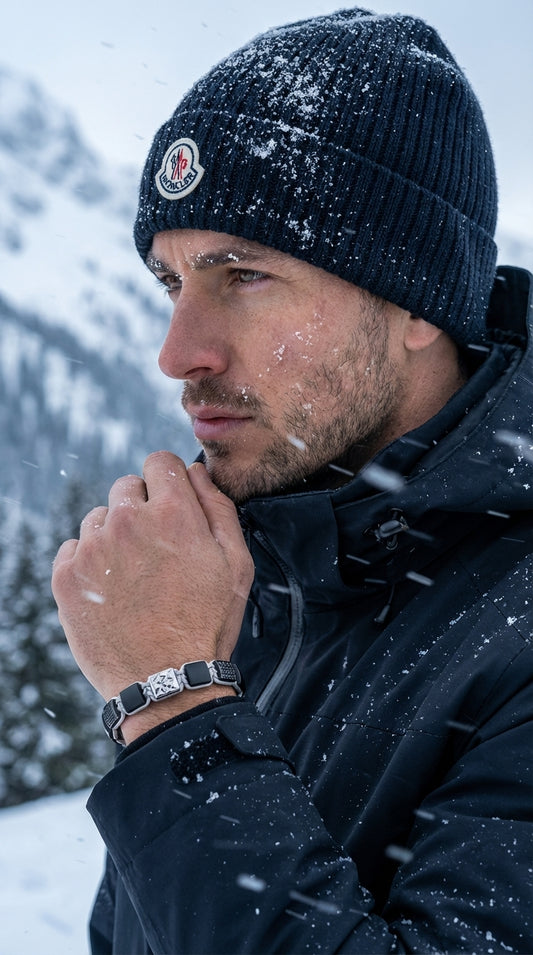 Swarovski Fenix Bracelet - Gray Rope