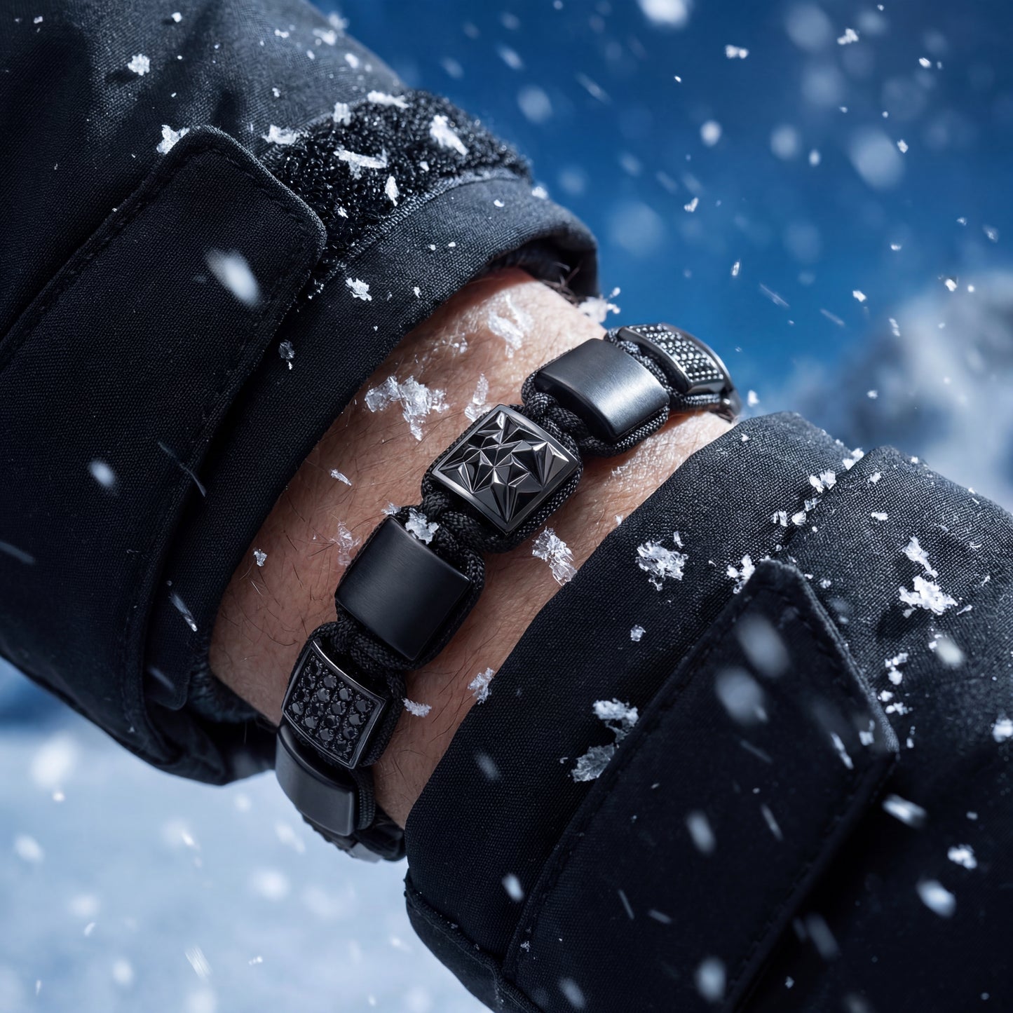 Swarovski Fenix Bracelet - Black Rope