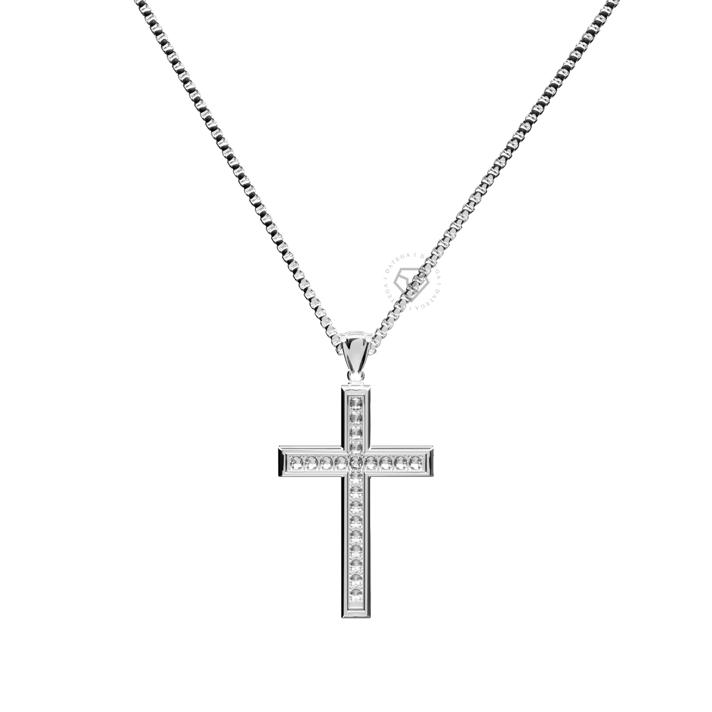 Holy White Gold Necklace