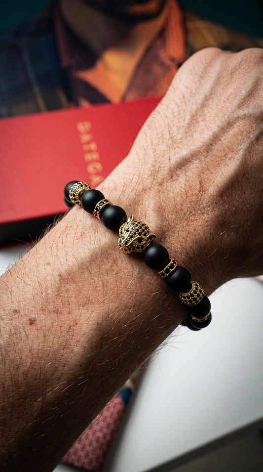 Cz Jaguar Yellow Gold, Rings, Datega Insignia & Onyx