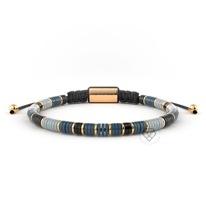 Havana Dark & Yellow Gold Bracelet