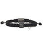 Simple Square Ruthenium Black Cz