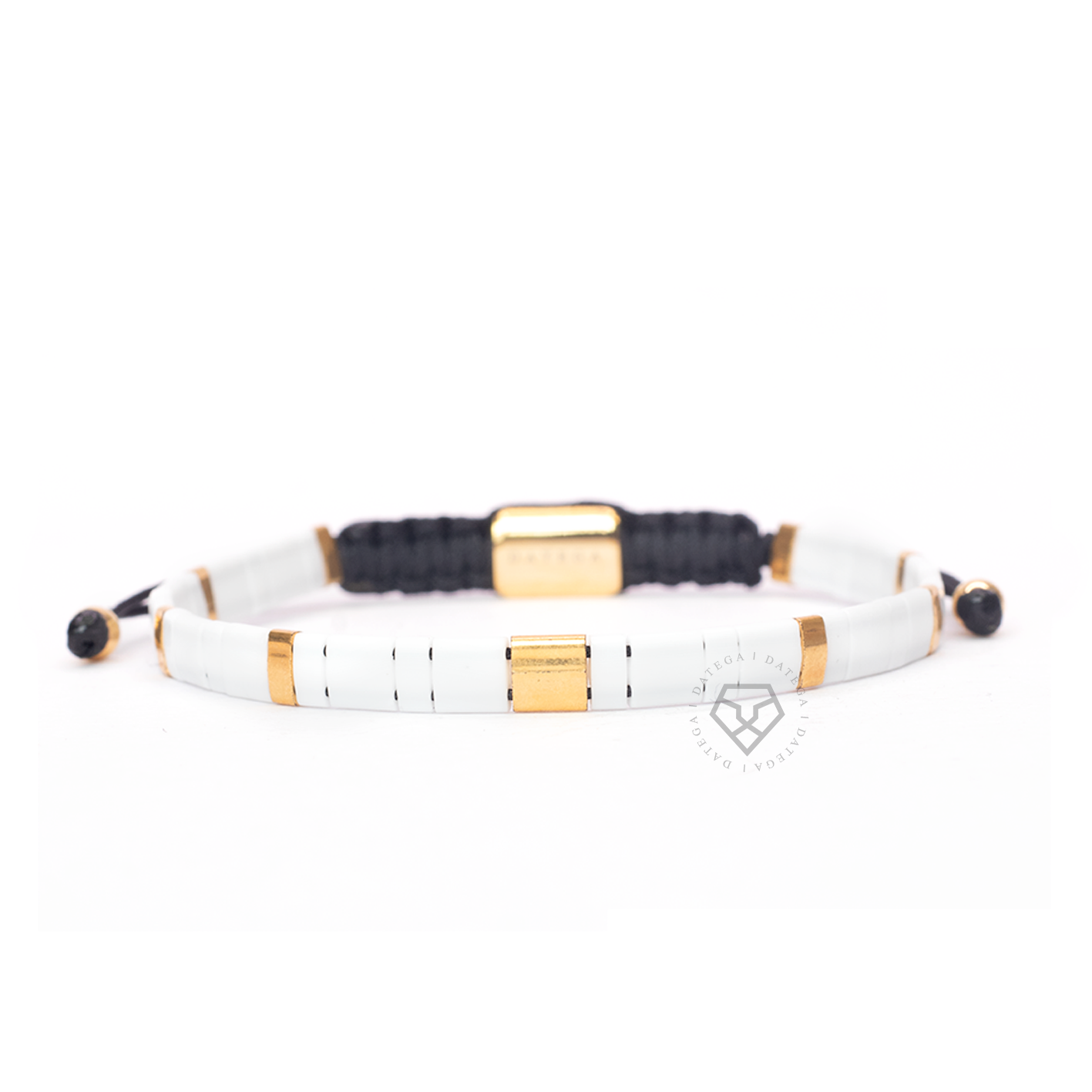 White & Gold Maui Bracelet