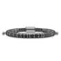 Havana Black & White Gold Bracelet