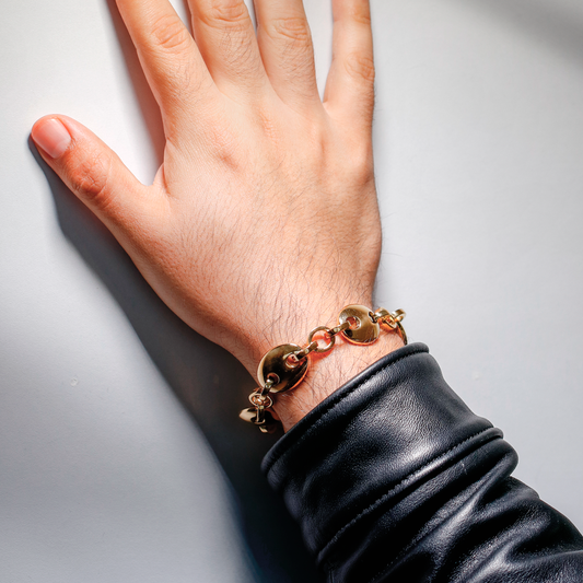 Datega Gold Cuban Bracelet