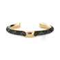 Arum Yellow Gold Black Stingray
