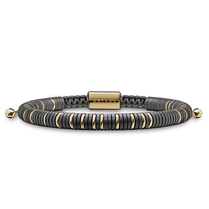 Black & Gold Havana Bracelet