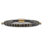 Black & Gold Havana Bracelet