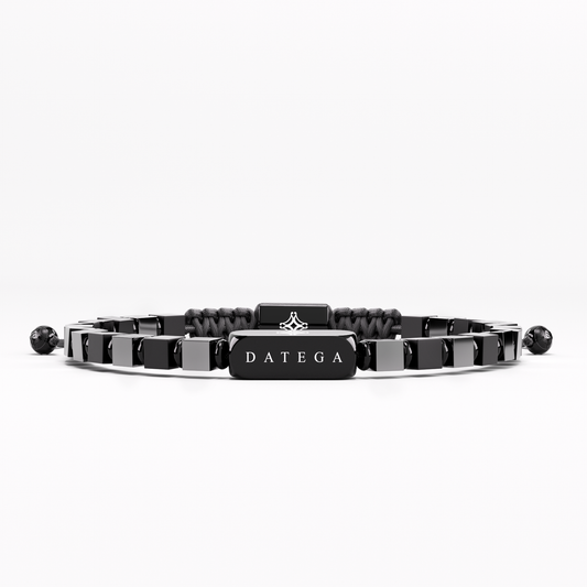 Onyx & DATEGA Block Bracelet