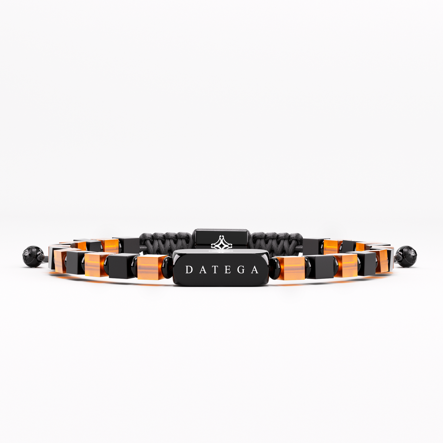 Onyx, Tiger Eye & DATEGA Block Bracelet