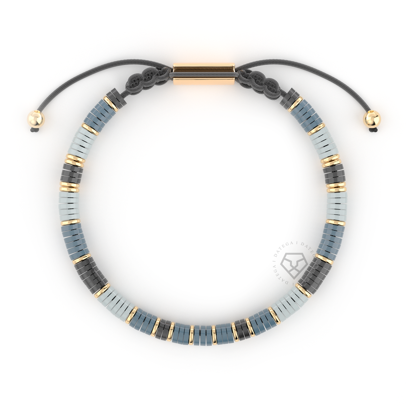 Havana Dark & Yellow Gold Bracelet
