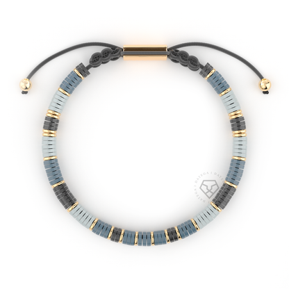 Havana Dark & Yellow Gold Bracelet