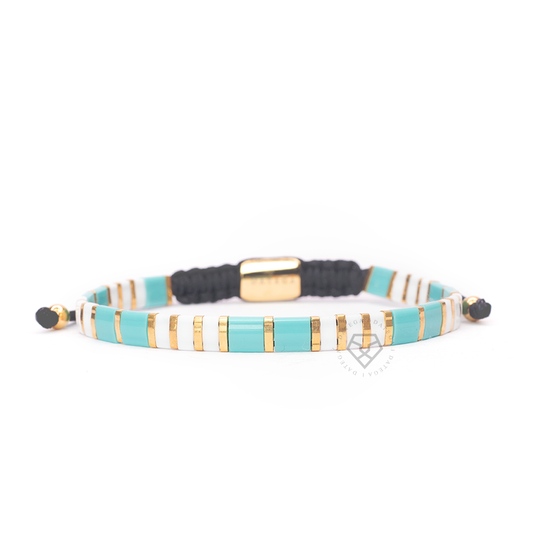 Turquoise & White Maui Bracelet