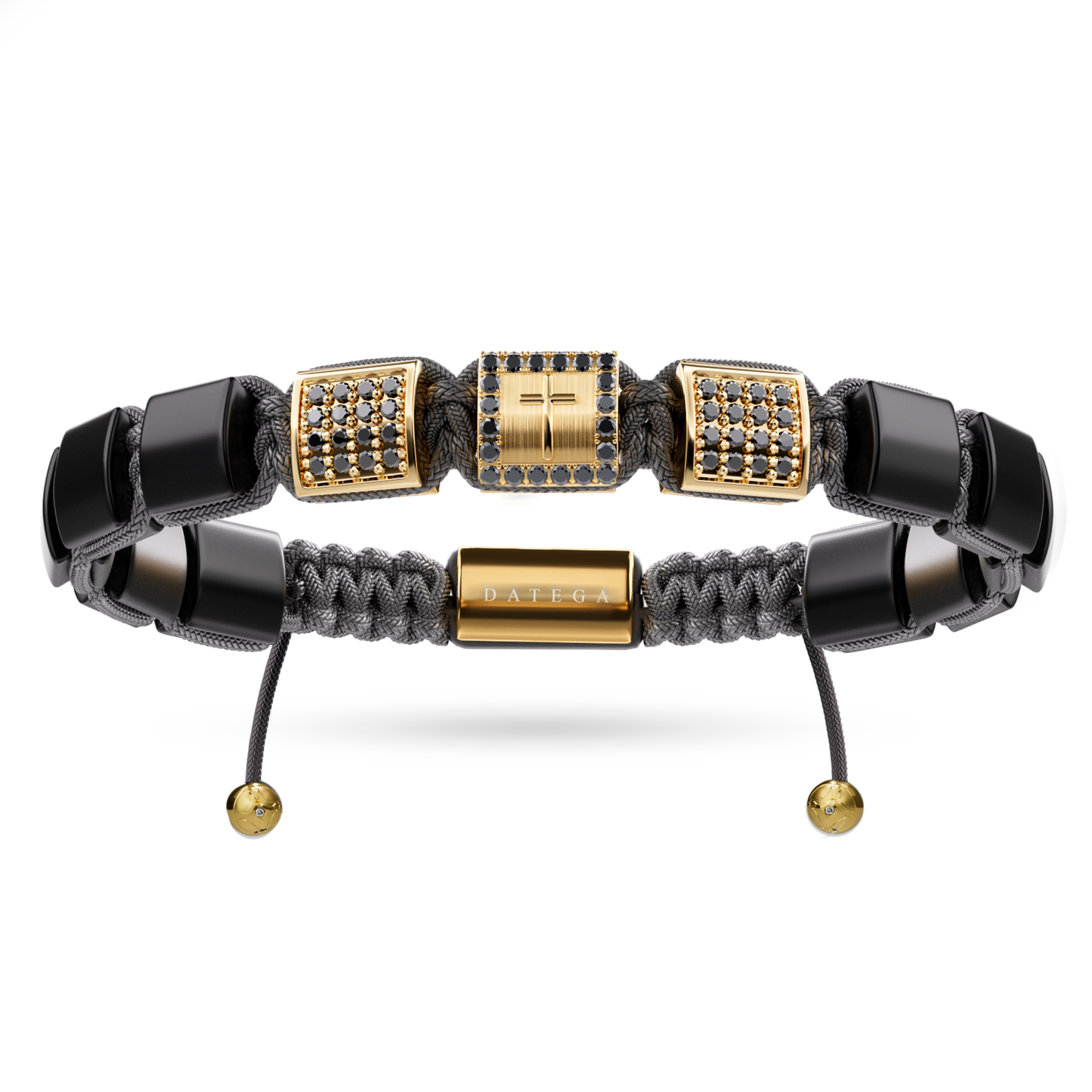 Eternal Cross Trinity Yellow Gold & Swarovski