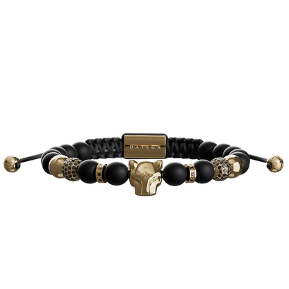 Grand Jaguar Yellow Gold & Onyx