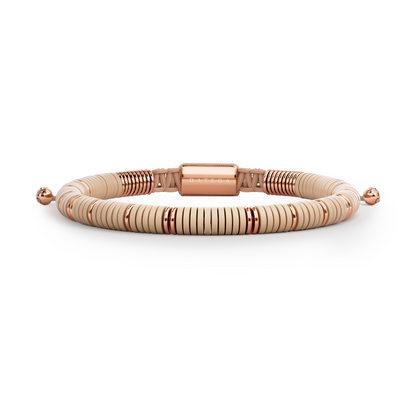 Havana Champagne & Rose Gold Bracelet