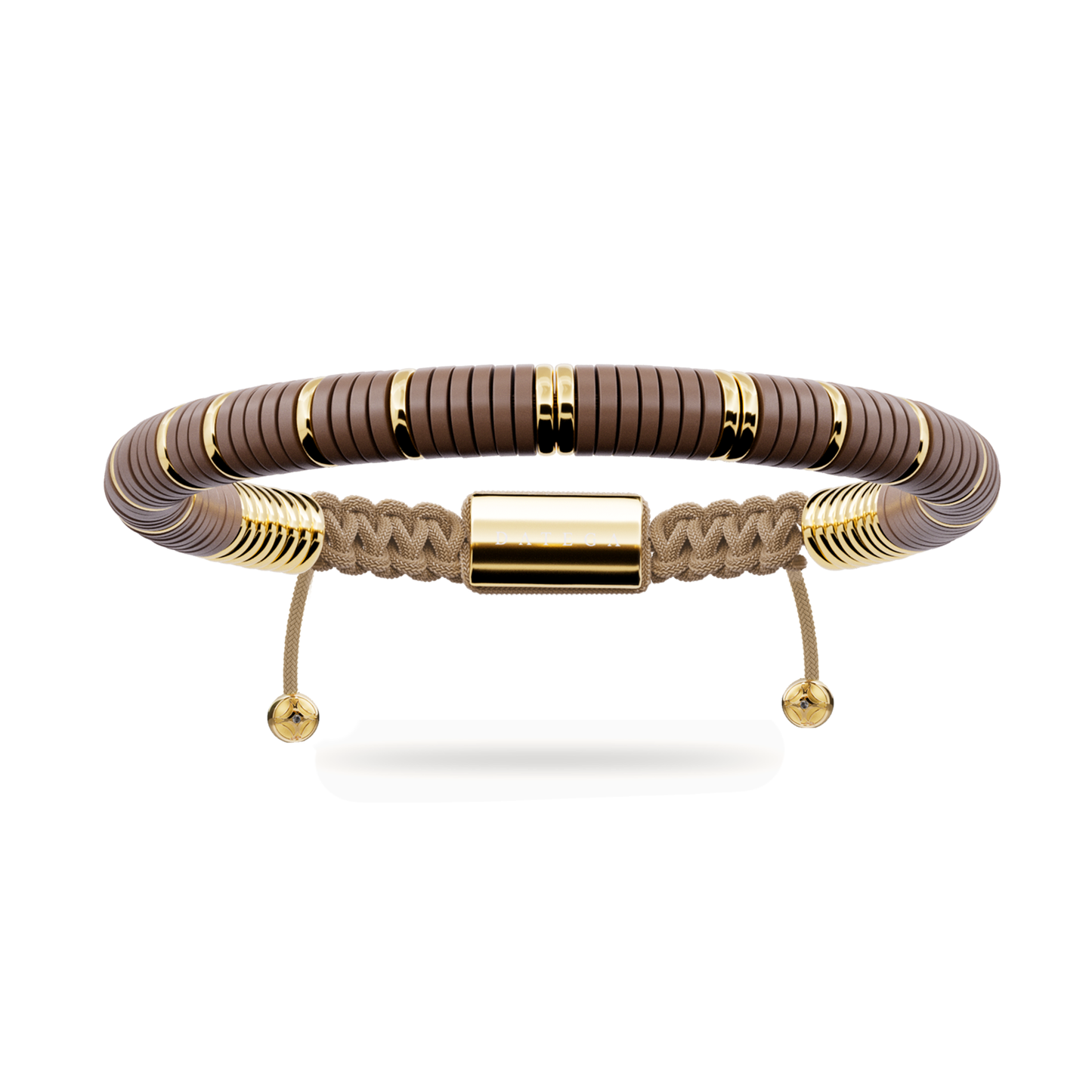 Havana Mocha & Yellow Gold Bracelet