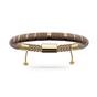 Havana Mocha & Yellow Gold Bracelet