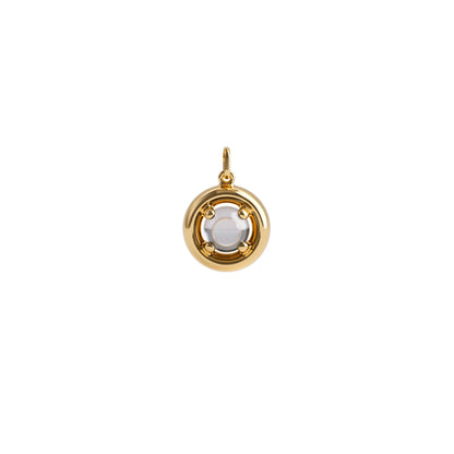Heart Charm Necklace - Yellow Gold