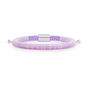 Havana Violet & White Gold Bracelet