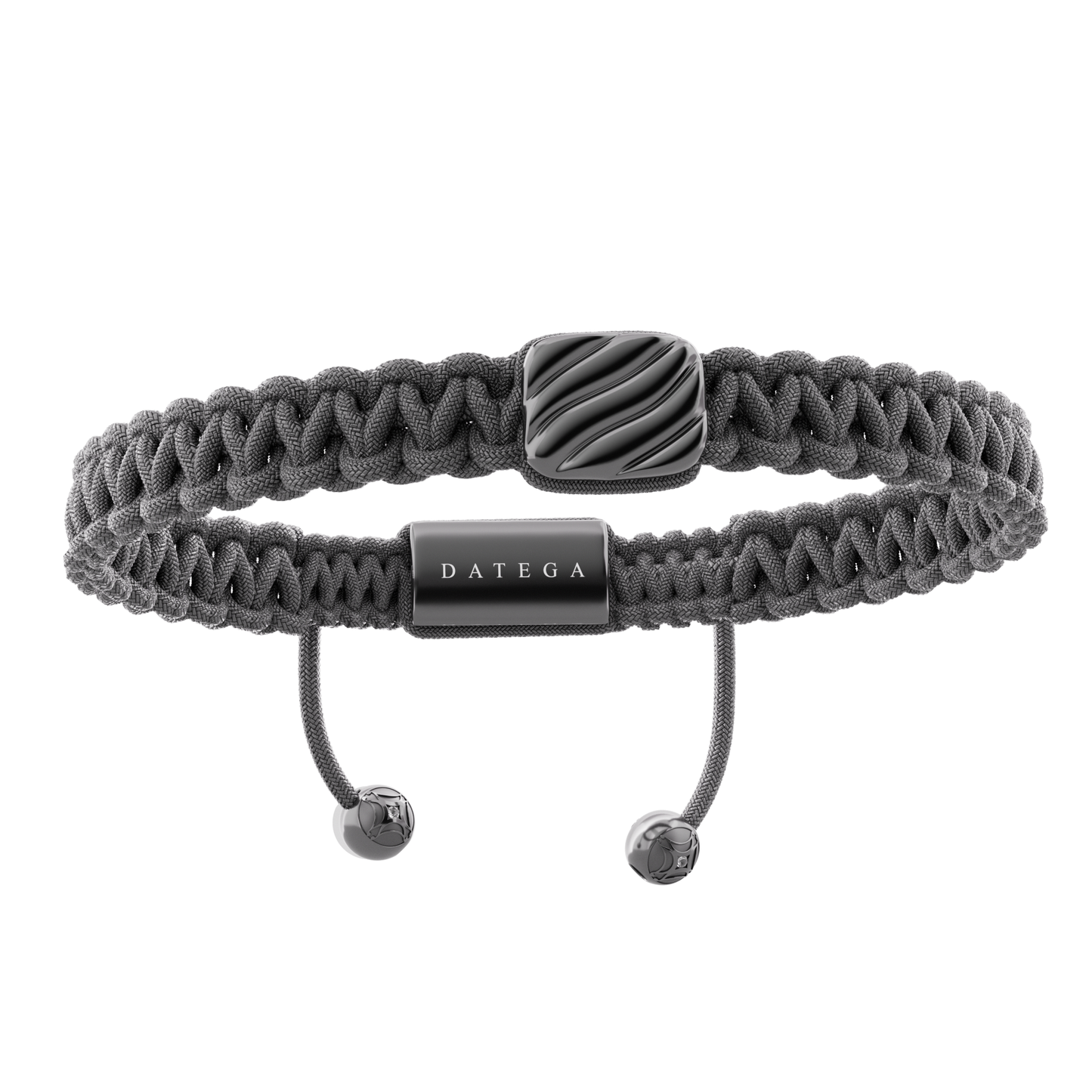 Pacific Aura Gunmetal Simple - Black Rope