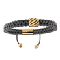 Pacific Aura Gold Simple - Black Rope