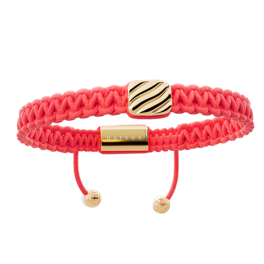 Pacific Aura Gold Simple - Red Rope