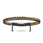 Spiked Yellow Gold & Blue