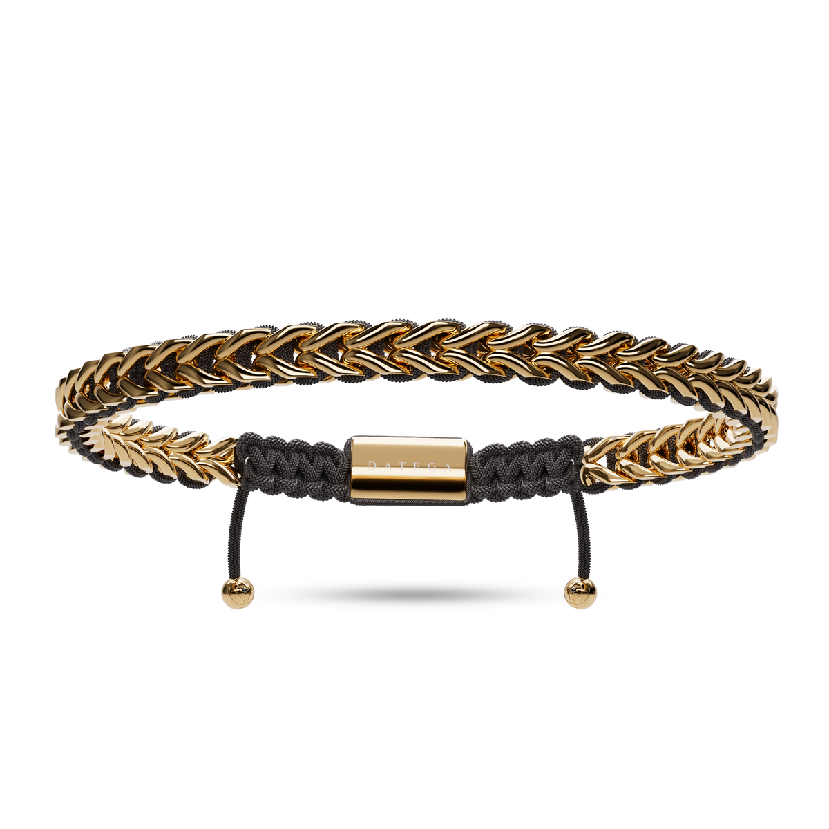 Spiked Yellow Gold & Black