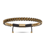 Spiked Yellow Gold & Black